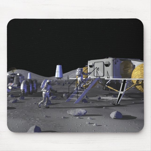 Künftige Weltraumforschungsmissionen 13 Mousepad (Vorne)