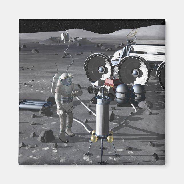 Künftige Weltraumforschungsmissionen 2 Magnet (Vorne)