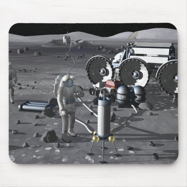 Künftige Weltraumforschungsmissionen 2 Mousepad (Vorne)