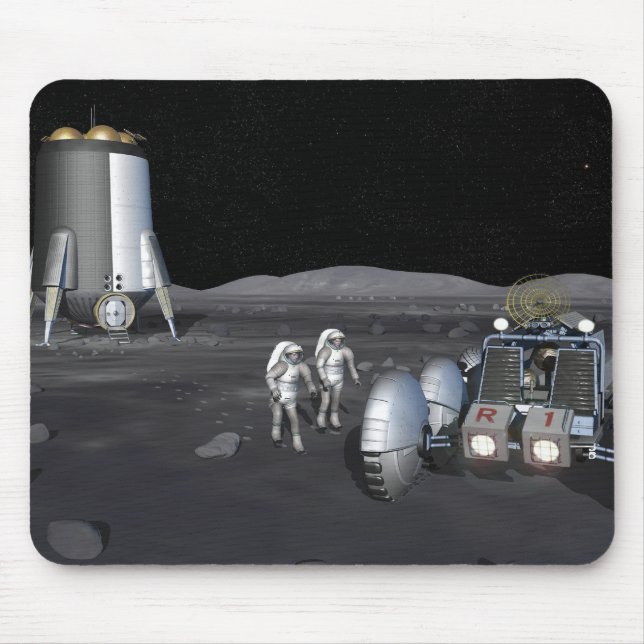 Künftige Weltraumforschungsmissionen 3 Mousepad (Vorne)
