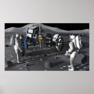 Künftige Weltraumforschungsmissionen 4 Poster