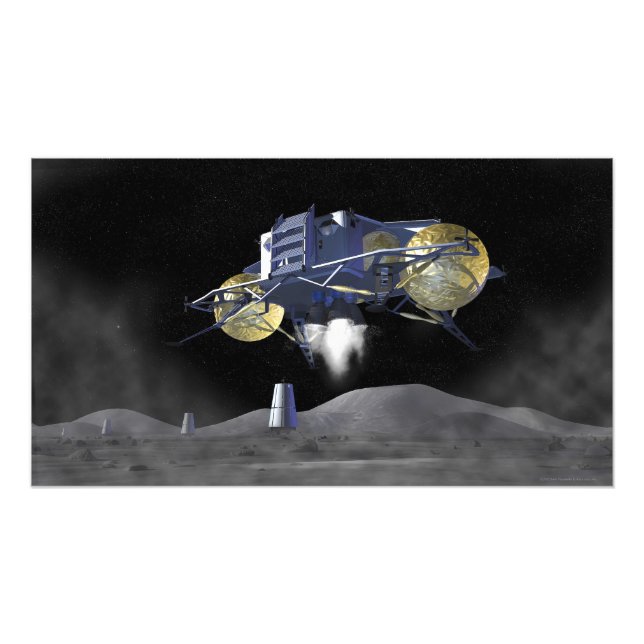 Künftige Weltraumforschungsmissionen 7 Fotodruck (Vorne)