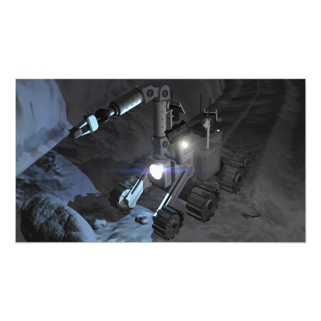 Künftige Weltraumforschungsmissionen 9 Fotodruck (Vorne)