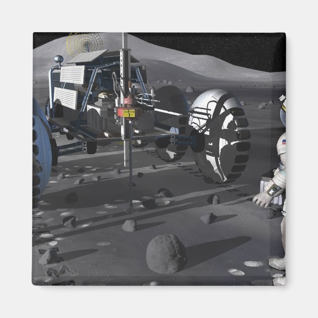 Künftige Weltraumforschungsmissionen Magnet (Vorne)