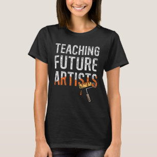 Künftigen Künstlern unterrichten Zurück zur Schule T-Shirt