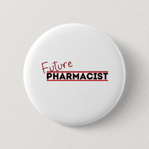 Künftiger Apotheker Button