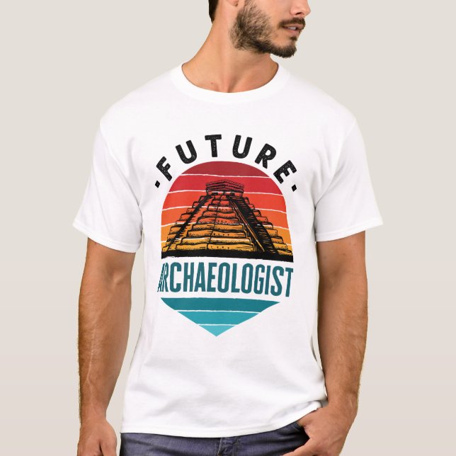 Künftiger Archäologe T-Shirt (Vorderseite)