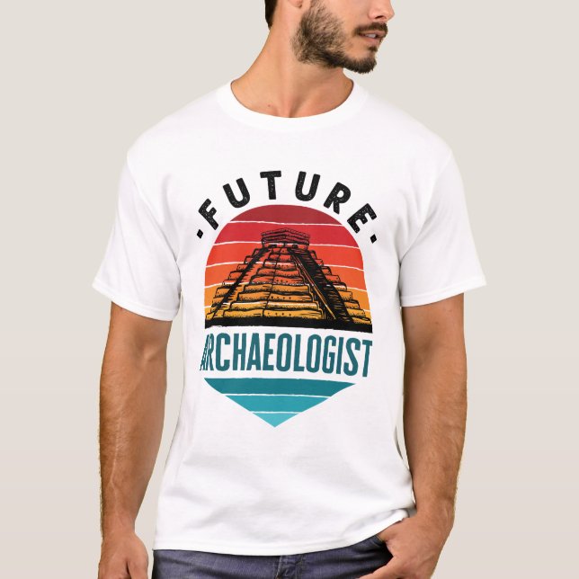 Künftiger Archäologe T-Shirt (Vorderseite)