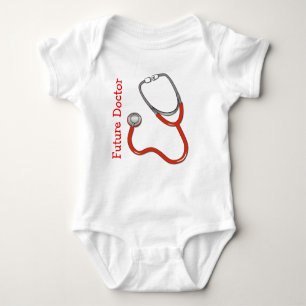 Künftiger Arzt-Baby-Bodysuit Baby Strampler
