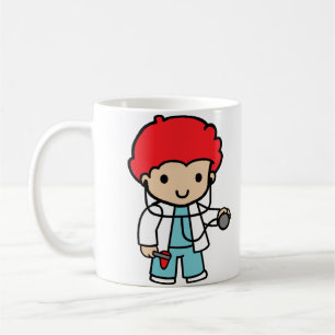 Künftiger Arzt, rotes Haar Kaffeetasse