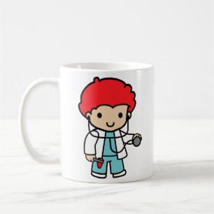 Künftiger Arzt, rotes Haar Kaffeetasse