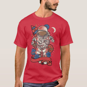 Künftiger Astronaut Funny Nerdy Eploration of Spac T-Shirt