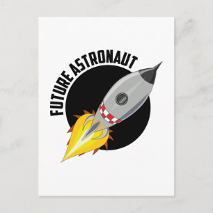 Künftiger Astronaut Postkarte