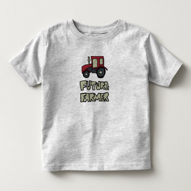 Künftiger Bauer Kleinkind T-shirt (Vorderseite)