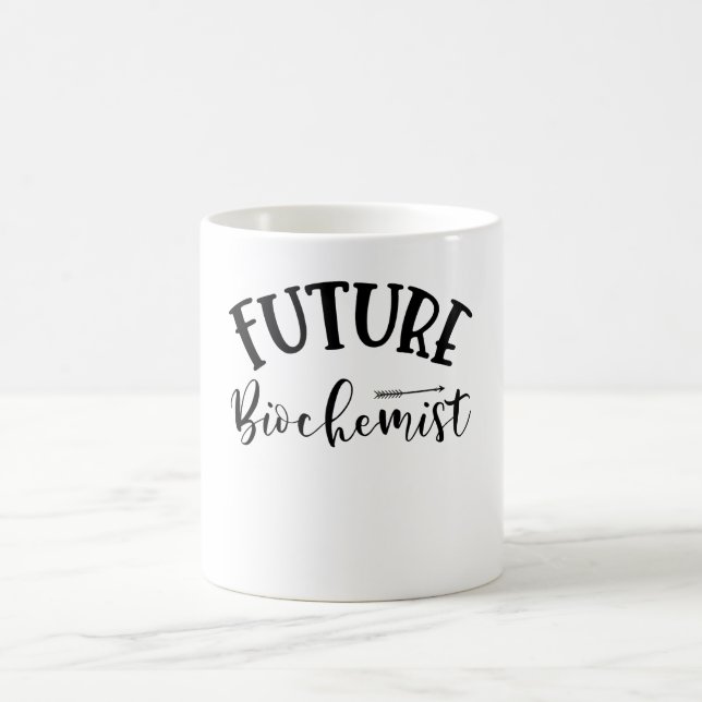 Künftiger Biochemiker Kaffeetasse (Mittel)