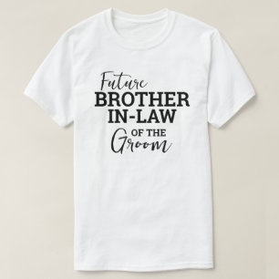 Künftiger Bruder im Gesetz der Groom WV Hochzeit T-Shirt