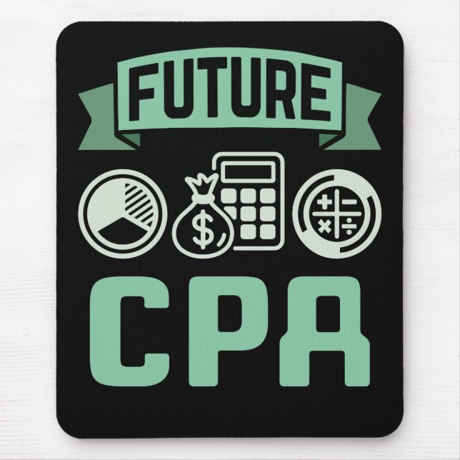 Künftiger CPA-Buchhalter Mousepad (Vorne)