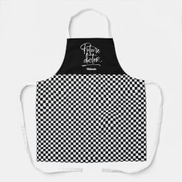 Künftiger Doktor Med Student Personalisiert überpr Schürze