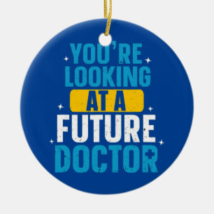 Künftiger Doktor Medical School Student Keramik Ornament
