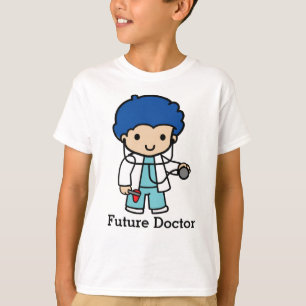 Künftiger Doktor mit Stethoskop T-Shirt