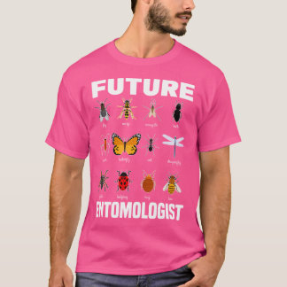 Künftiger Entomologe Bugs Insect Hunter Zoologe T-Shirt