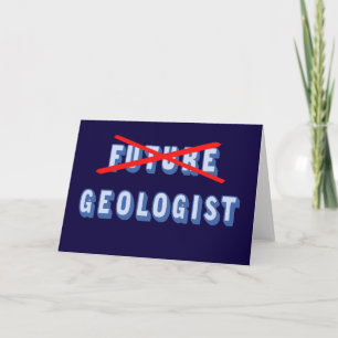 Künftiger Geologe nicht mehr Karte