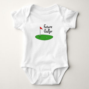 Künftiger Golfer Baby Bodysuit für Neugeborene Baby Strampler