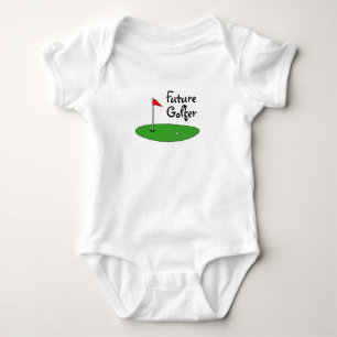 Künftiger Golfer Baby Bodysuit für Neugeborene Strampler