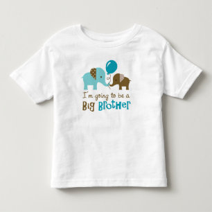 Künftiger großer Bruder - Mod Elephant Kleinkind T-shirt