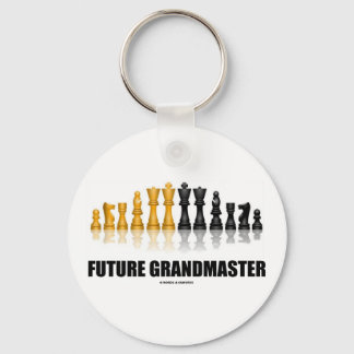 Künftiger Großmeister (Schach-Set) Schlüsselanhänger