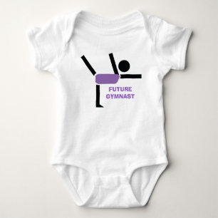 Künftiger Gymnast, Gymnastikdarsteller Baby Strampler