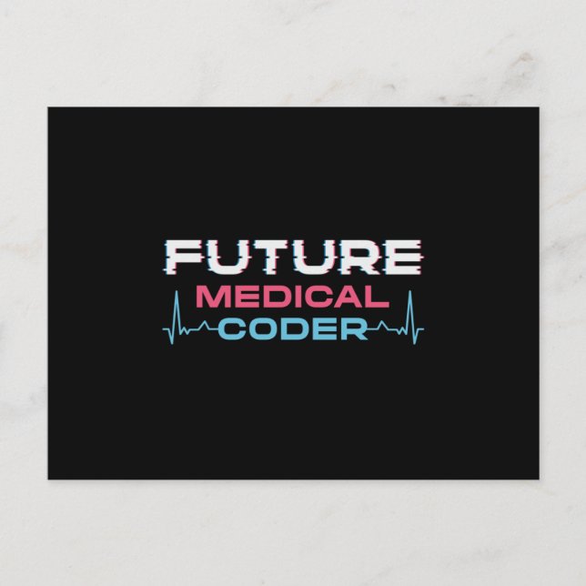 Künftiger ICD-Coder-Programmierer Postkarte (Vorderseite)