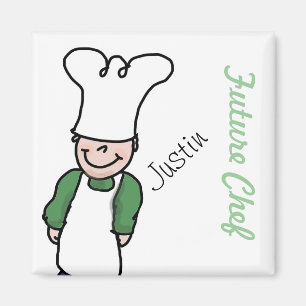 Künftiger Koch - Personalisiertes Kochen Magnet