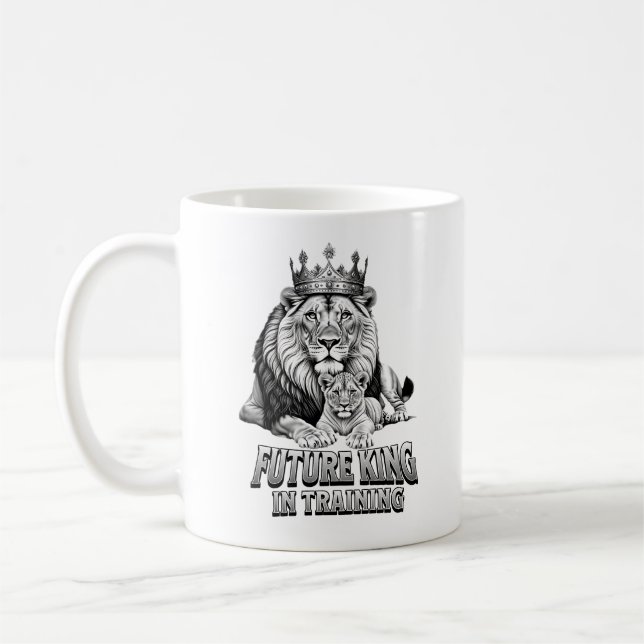 Künftiger König in der Ausbildung Kaffeetasse (Links)