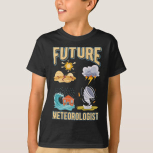 Künftiger Meteorologe Niedlich Weather Watcher T-Shirt