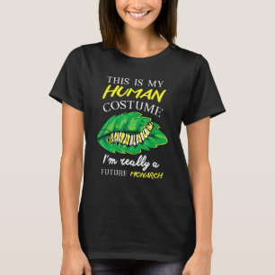 Künftiger Monarch Butterfly Lover Raupe Kostüm T-Shirt
