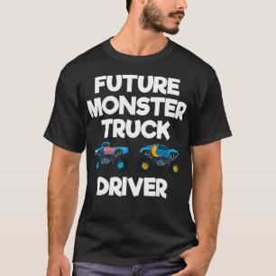 Künftiger Monster Truckfahrer Funny Spaß Costume D T-Shirt