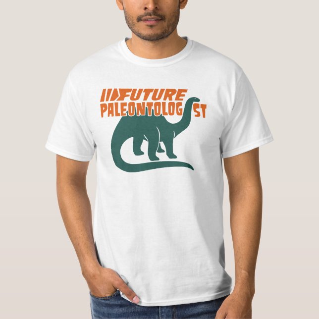 Künftiger Paläontologe T-Shirt (Vorderseite)