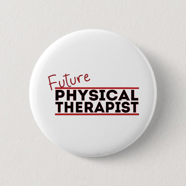 Künftiger Physiotherapeut Button (Vorderseite)