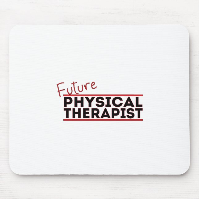 Künftiger Physiotherapeut Mousepad (Vorne)