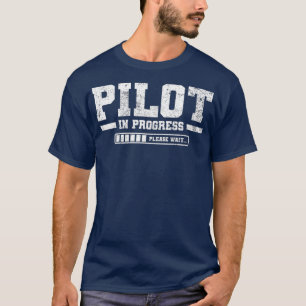 Künftiger Pilot-Flugschüler Vintag T-Shirt