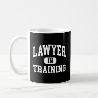 Künftiger Rechtsanwalt an der Abschluss der Jurist Kaffeetasse