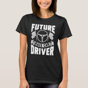 Künftiger Rennfahrer Kinder Männer Frauen Cool Ren T-Shirt