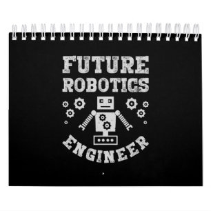 Künftiger Robotik-Ingenieur Funny Robot Engineerin Kalender