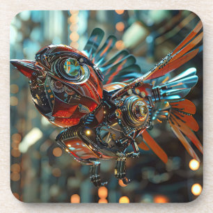 Künftiger superkraftvoller elektronischer Spatschn Getränkeuntersetzer