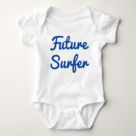 Künftiger Surfer-Baby-Bodysuit Baby Strampler
