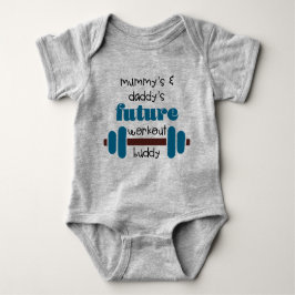 Künftiger Trainingsanzug Baby Strampler