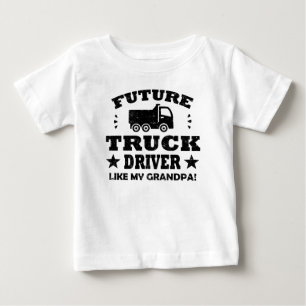 KÜNFTIGER TRUCK DRIVER WIE MEIN GRANDPA! BABY T-SHIRT