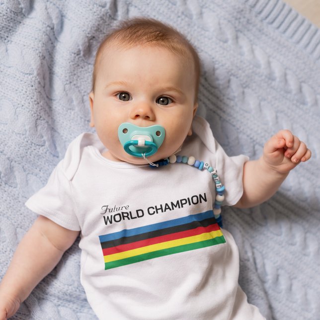 Künftiger Weltmeister im Radfahren Baby Strampler (Von Creator hochgeladen)