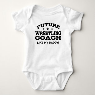 Künftiger Wrestling Coach Baby Strampler